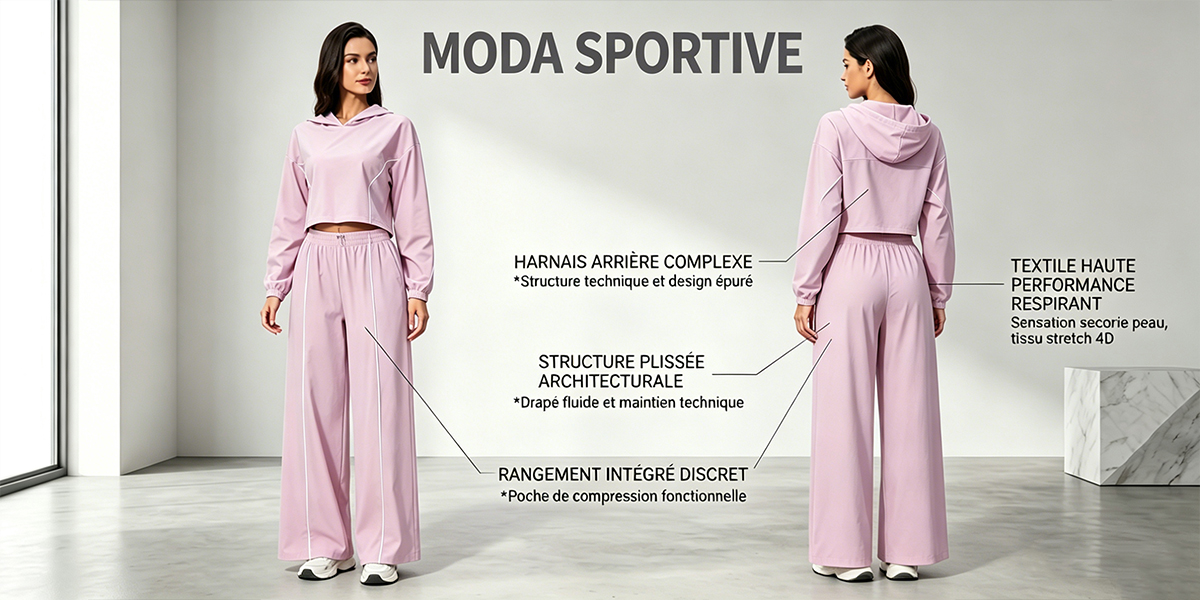 Architectural drape fitness clothing supplier