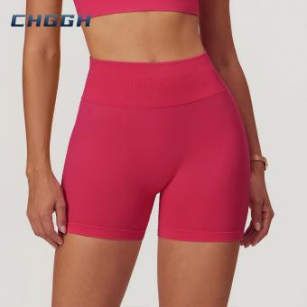 High waisted fit seamless women shorts