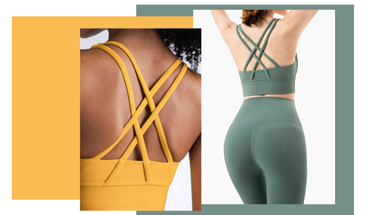 Diferentes tipos de Crossback Sportsbra Design